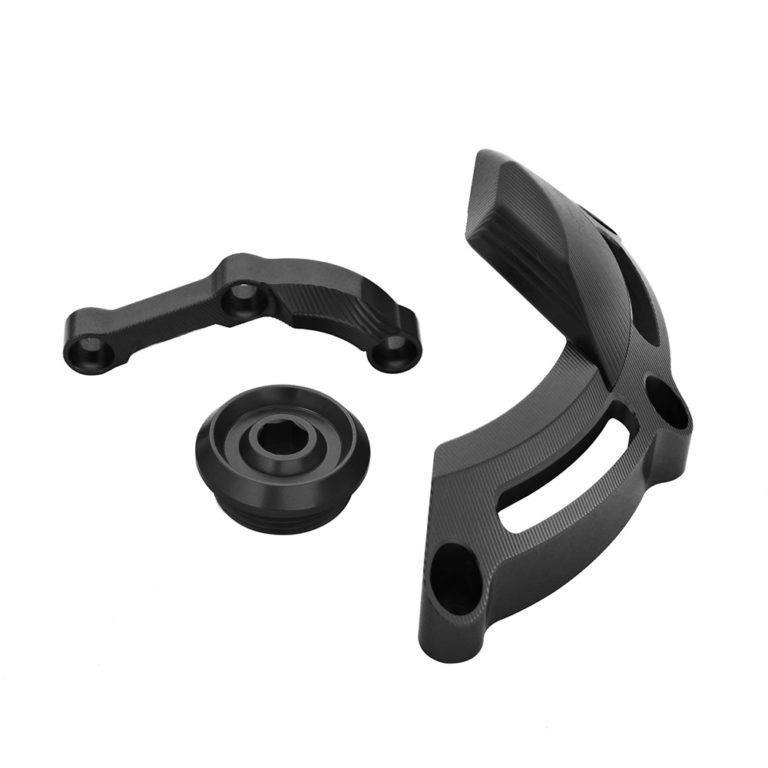 MOTO GUARD Auspuff-Sturzpad Für BMW S 1000 R / RR / XR – Crashpad CP4 Schwarz – Schutz Pur