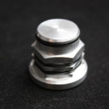 Achsstopfen Abdeckung Vorderrad mit Emblem BMW R 1200 GS LC, 1200 RT LC SW 19 – Bild 3