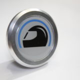 Radachs Stopfen Radnaben Emblem 27mm Hinterrad BMW R 80 / 100 GS